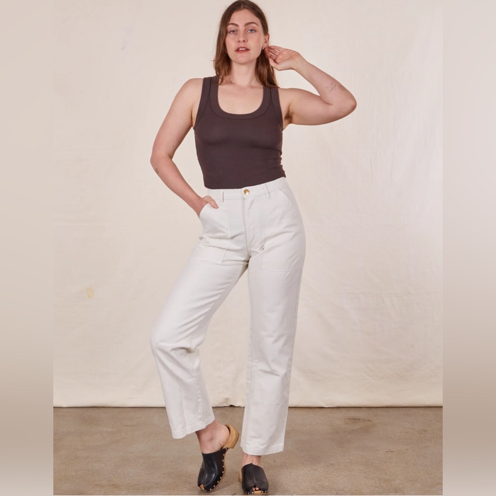 Big Bud Press Vintage Off White Work Pants M